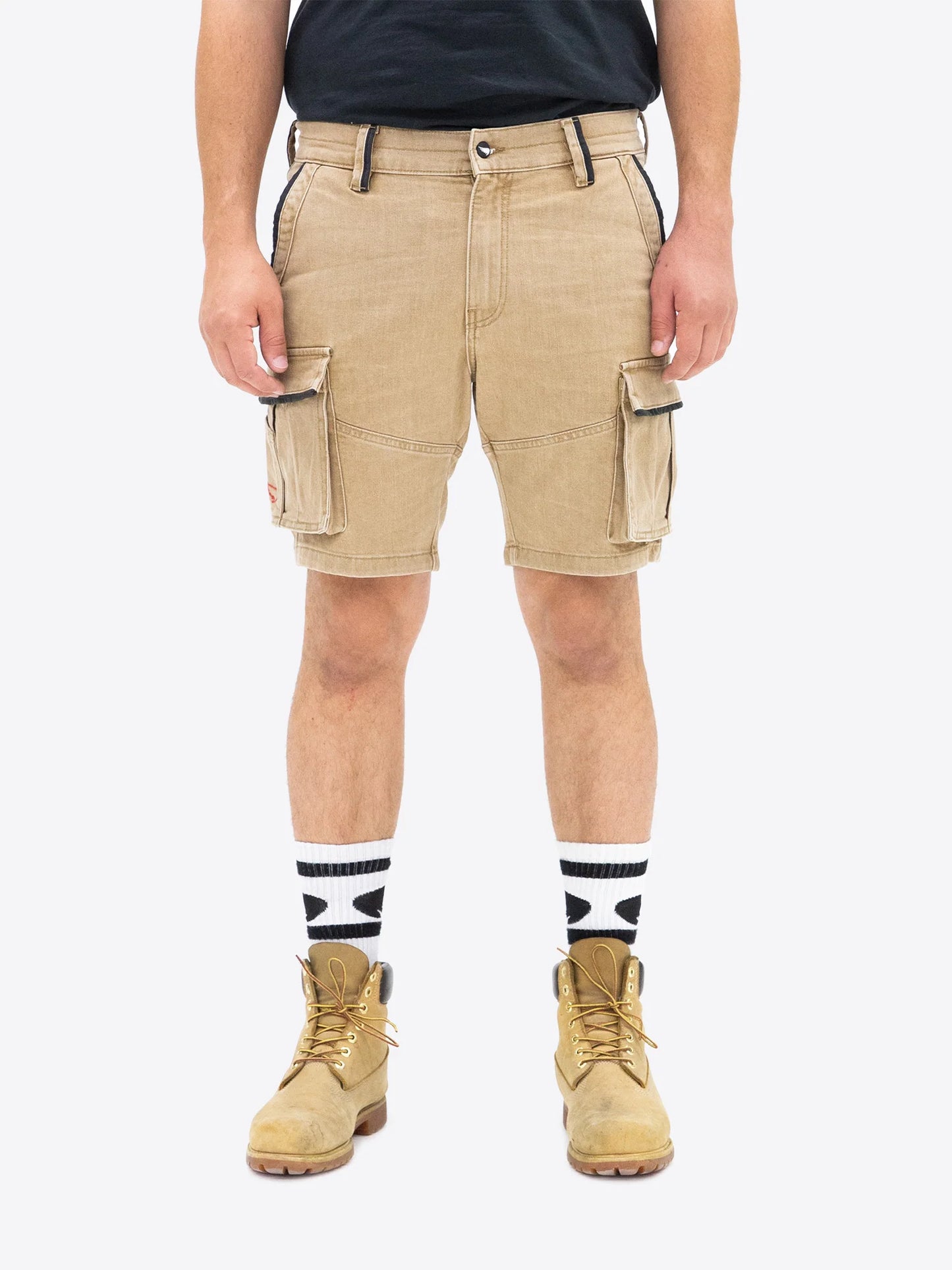 Workwear Cargo Short - Light Stone