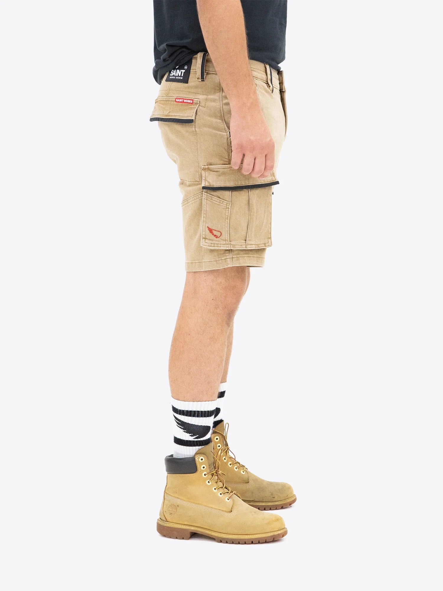 Workwear Cargo Short - Light Stone