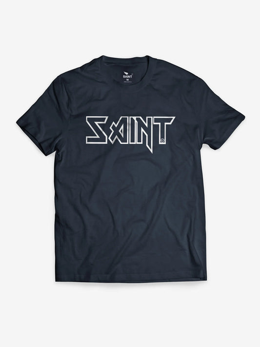 SA1NT Rock'N'Roll Tee - Petrol Blue