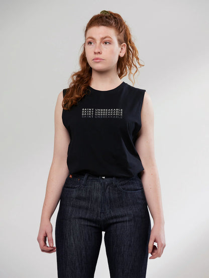 Women'S SA1NT Monochrome Tank