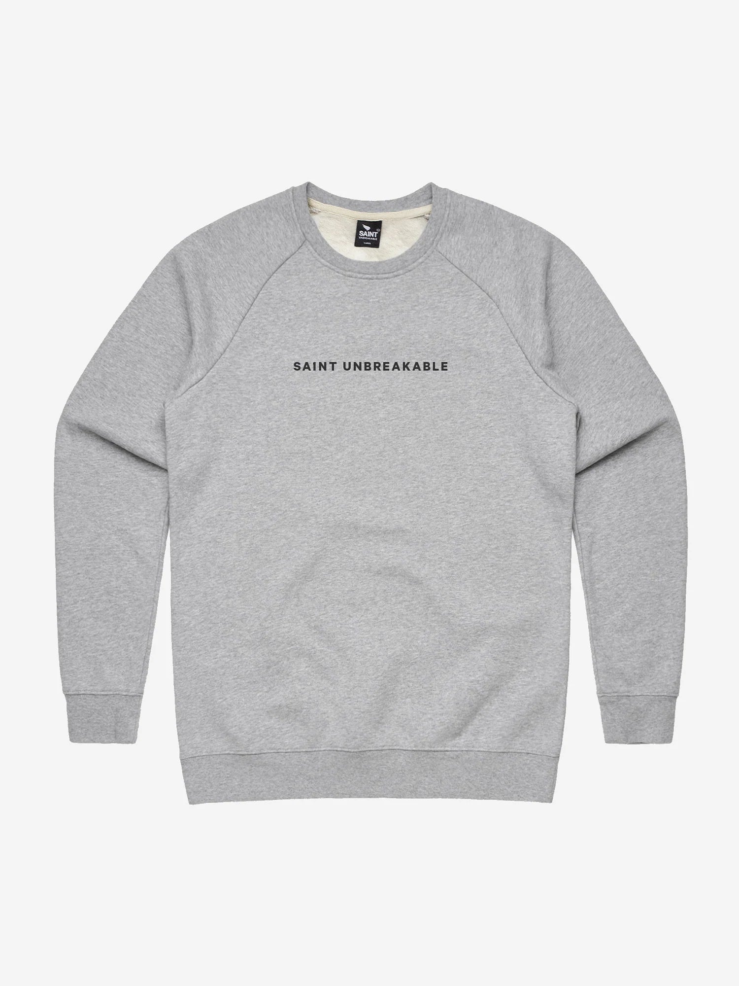 SA1NT Unbreakable Minimalistic Crew - Grey Marle